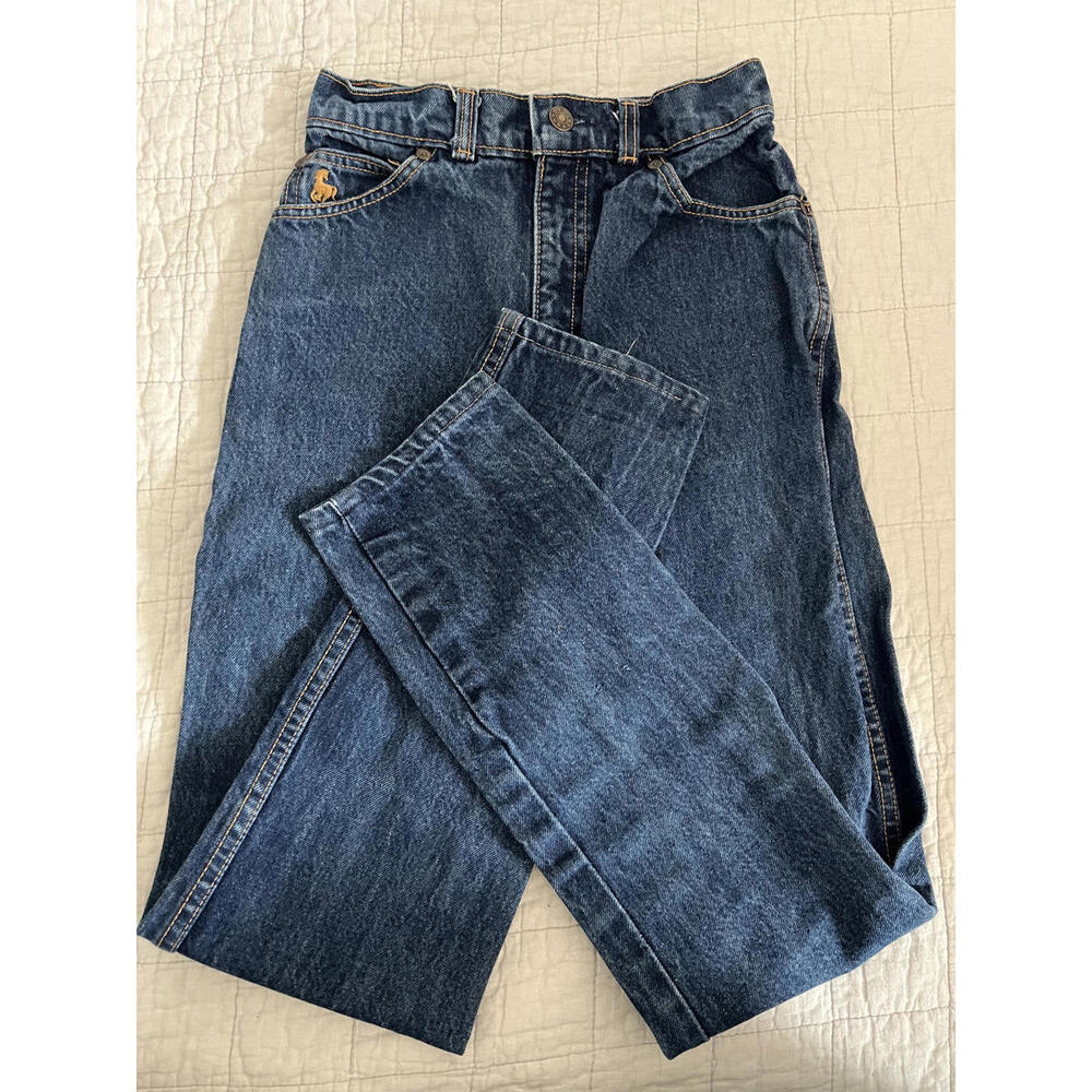 Vintage Hunt Club Boys High-Waisted Straight Leg Jeans - Made in USA
